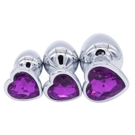 princess plug|Jeweled Heart